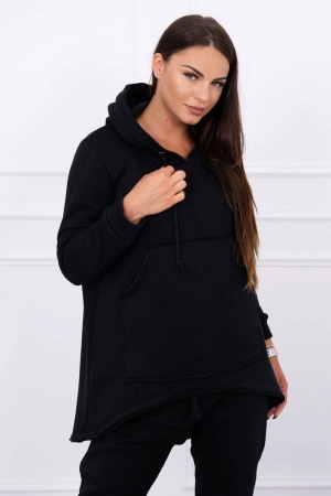 Komplet ze spodniami Baggy czarny