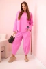 Komplet new punto bluza + spodnie jasny różowy