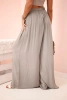 Spodnie damskie wiskozowe szerokie z gumką w pasie fango