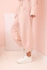 Komplet new punto bluza + spodnie ciemny pudrowy róż