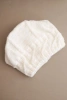Czapka damska zimowa z wełną o grubym splocie warkoczowym K481 biała