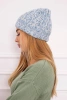 Czapka damska Eliza K205 niebieska