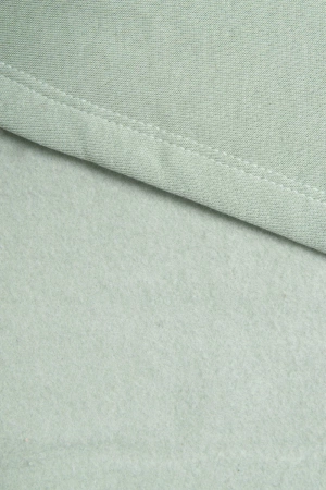 Bluza z kapturem z naszywkami ciemno miętowa