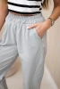 Spodnie z kieszeniami Summer Punto szare