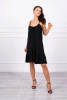 Sukienka na cienkich ramiączkach czarna