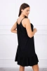 Sukienka na cienkich ramiączkach czarna