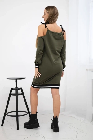 Sukienka Tres Chic khaki