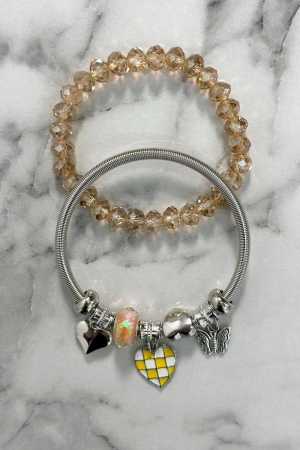 Bransoletka SL519-84 żółta