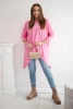 Bluzka oversize jasno różowa