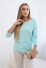 Bluzka Casual miętowa
