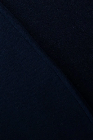 Bluza z krótkim suwakiem granatowa